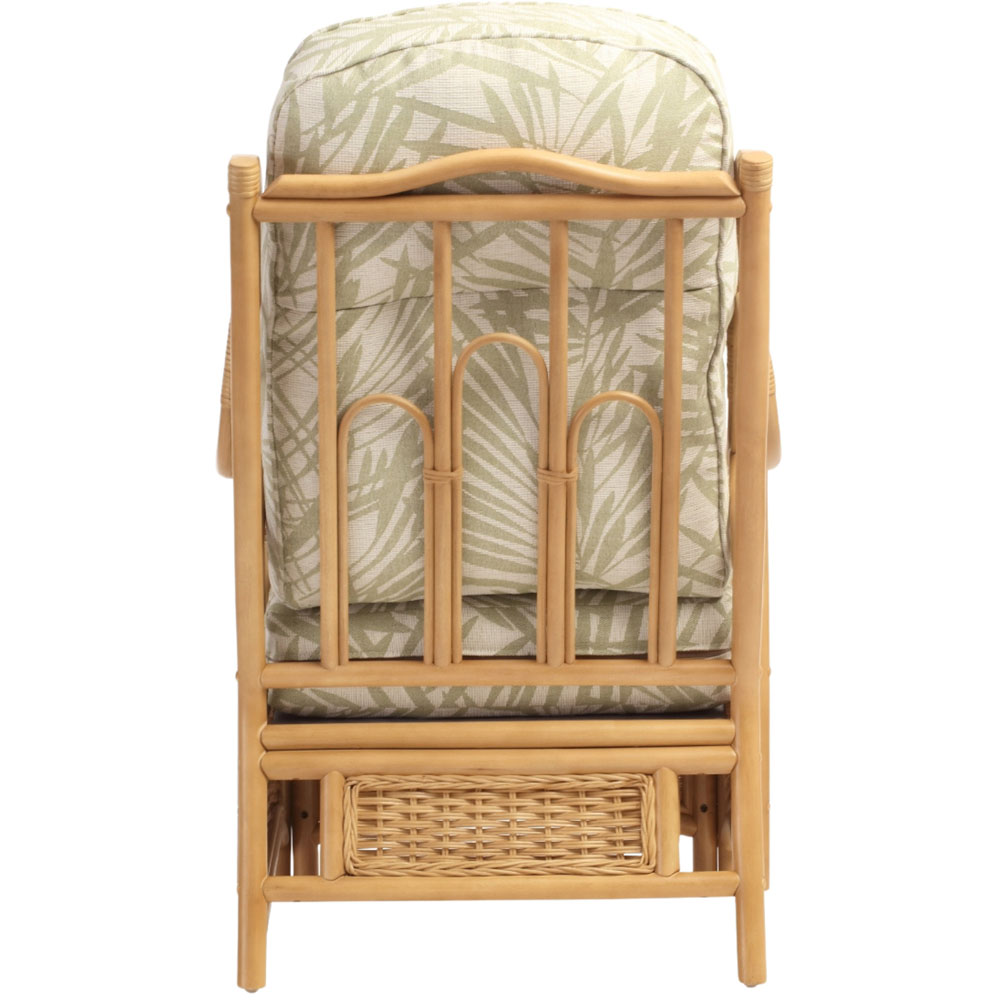 Desser Furniture Vale Light Oak Tropical Armchair Image 5