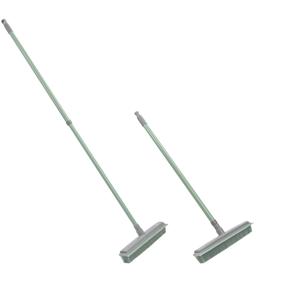 JVL Green Rubber Broom Image 6