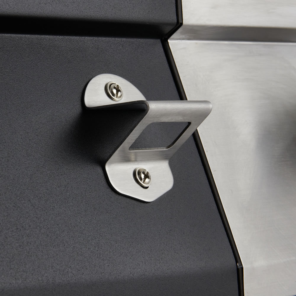 Wilko 4 Burner Gas BBQ Black Wilko