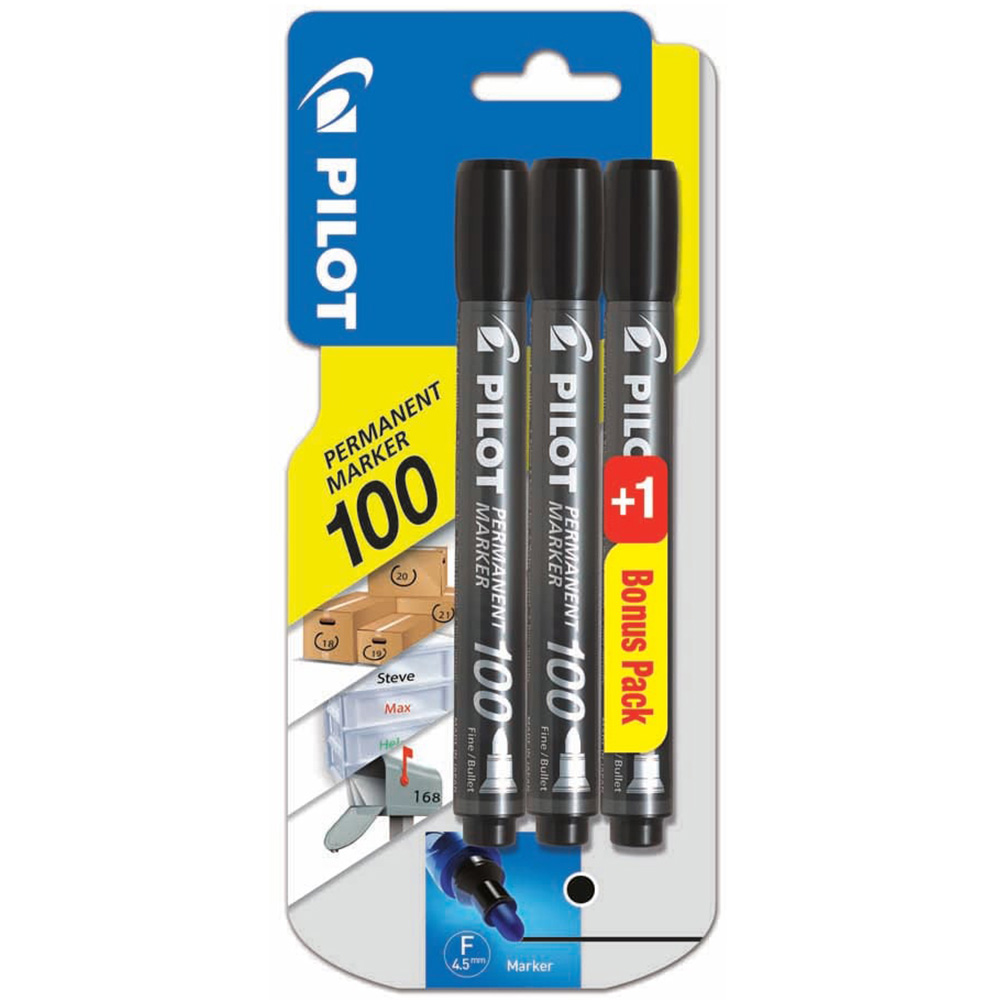 Pilot Permanent Marker 100 Bullet Tip Image