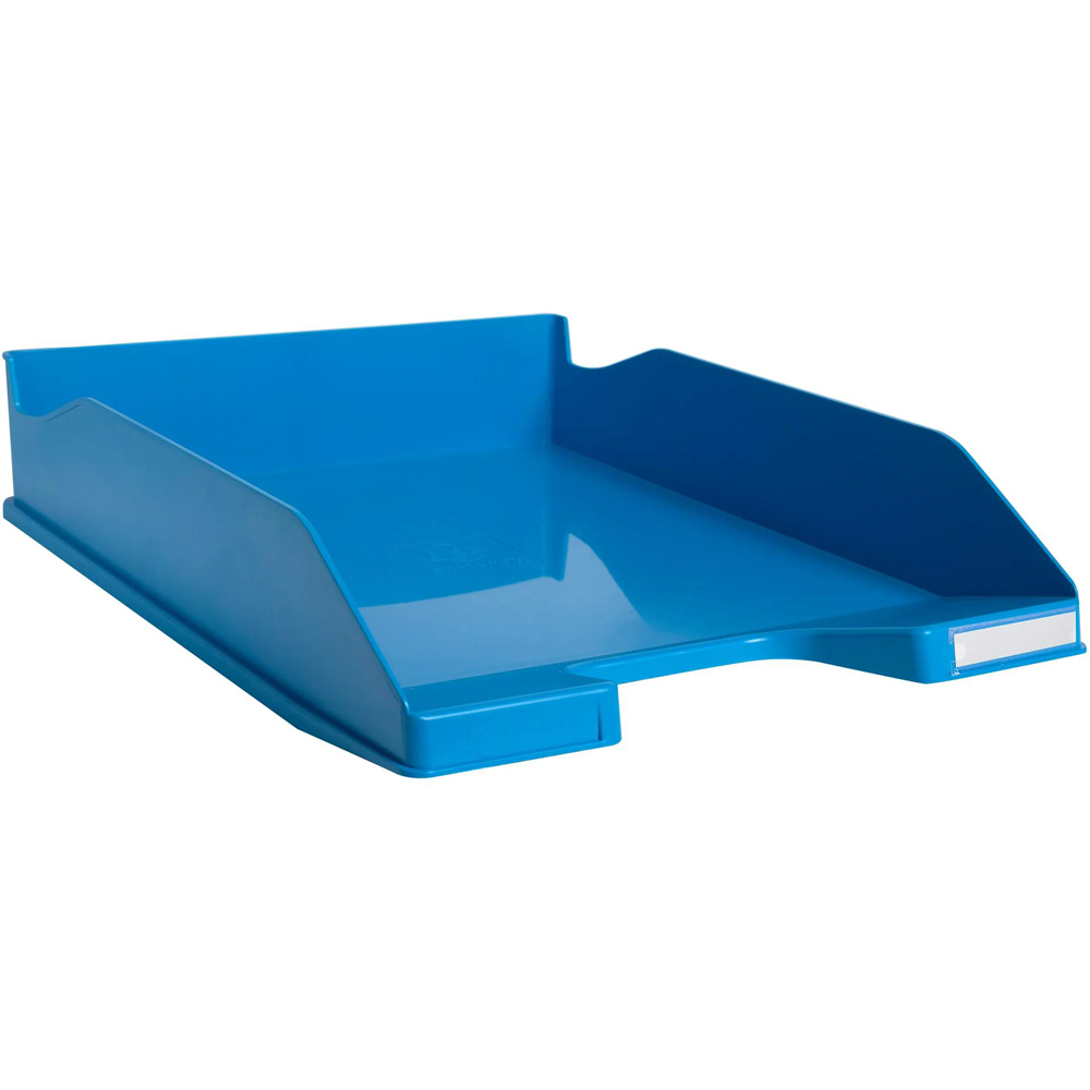 Exacompta Bee Blue Turquoise Letter Tray 6 Pack Image 4