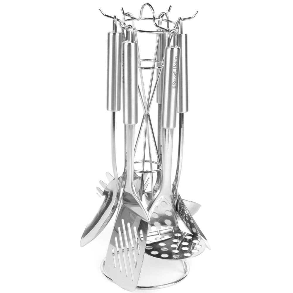 Russell Hobbs 6 Piece Kitchen Utensil and Holder Set Image 2