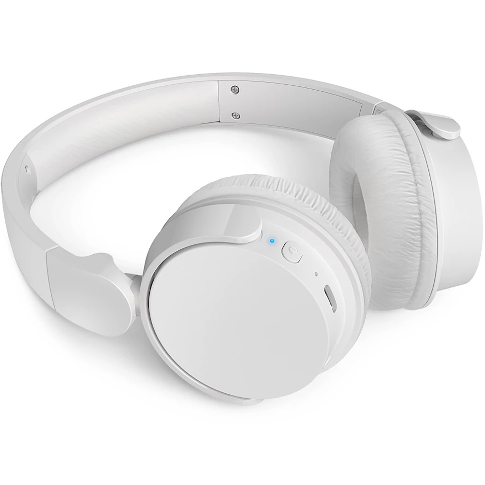 Philips 4000 Series TAH4209 White On-Ear Wireless BT Headphones Image 3