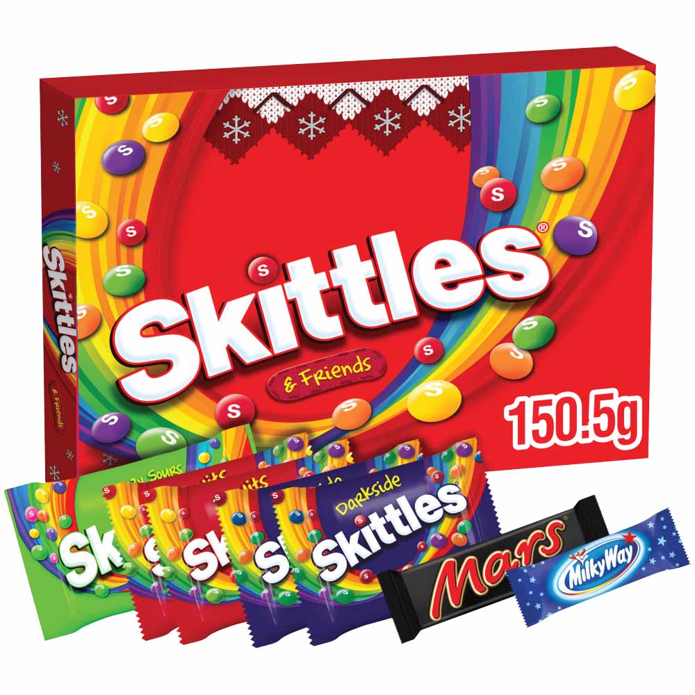 Skittles & Friends Medium Selection Box 150.5g Image 2
