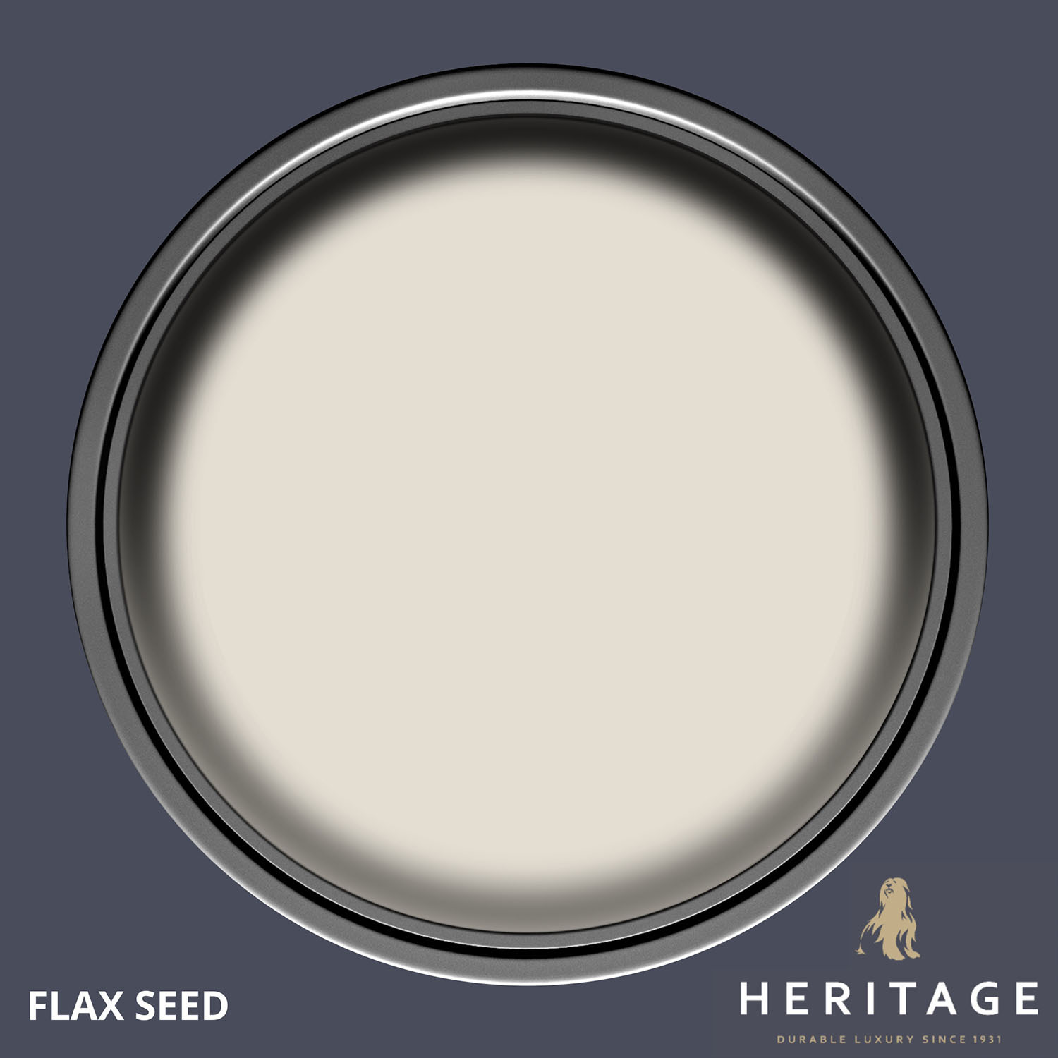 Dulux Heritage Walls and Ceilings Flax Seed Velvet Matt Emulsion Paint 2.5L Image 4