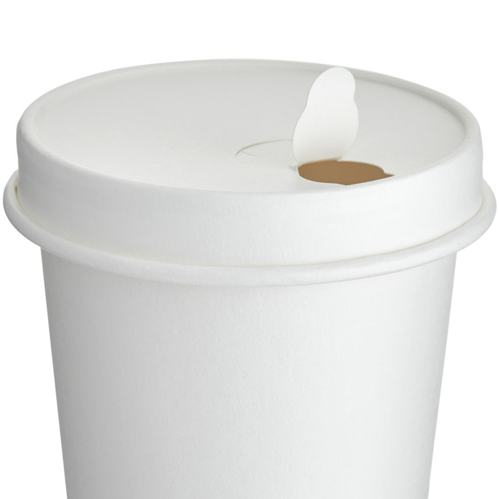 Wilko Coffee Cups and Lids 6 Pack Wilko