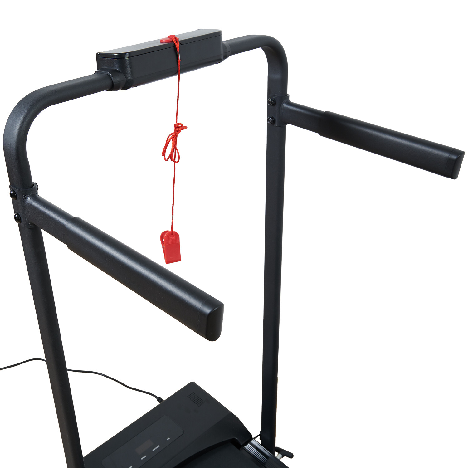 Folding Treadmill Walking and Running Machine - Black Image 5