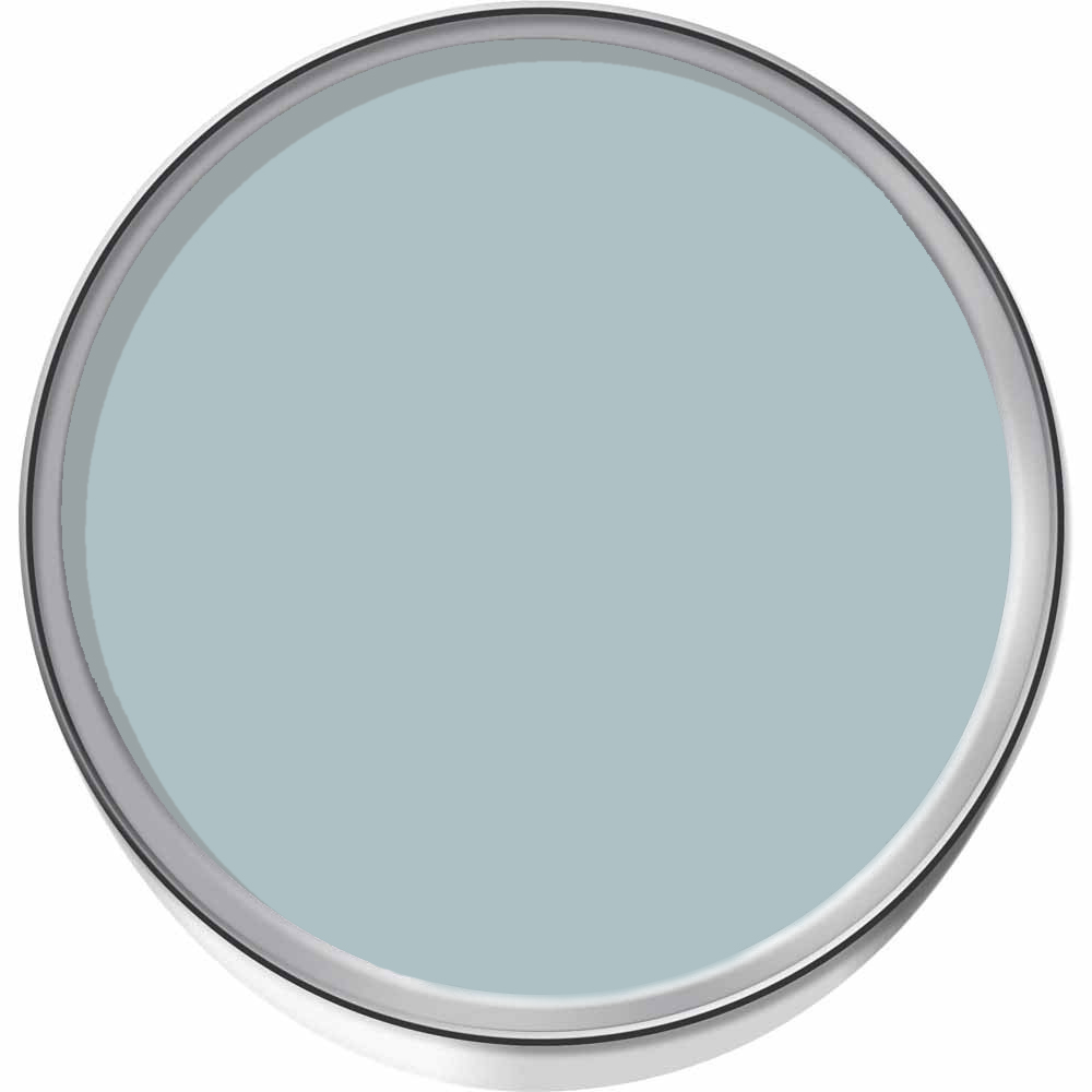 Craig & Rose 1829 Vintage Walls Wood and Metal Swedish Blue Gloss Mixed Paint 2.5L Image 3