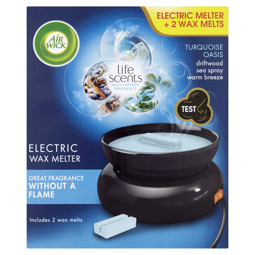 Air Wick Life Scents Electric Wax Melter TurquoiseOasis Image