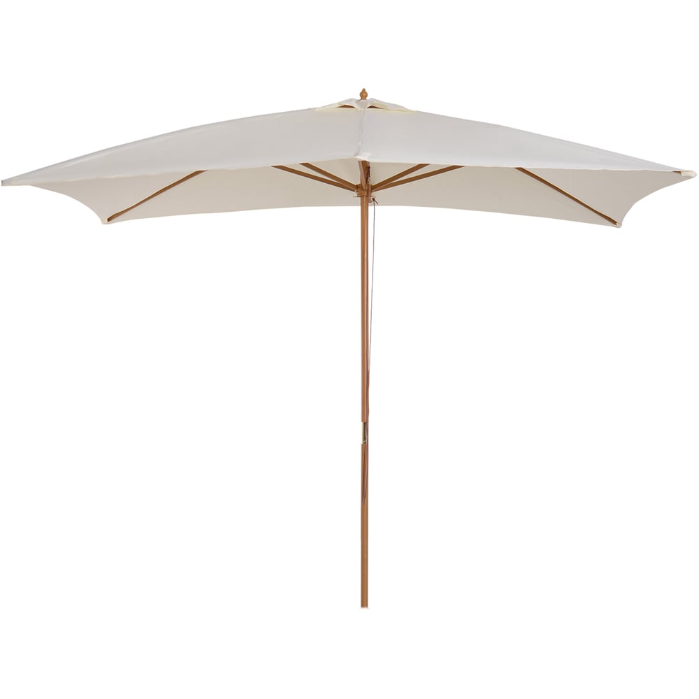 Outsunny Cream Parasol 3m Image 1