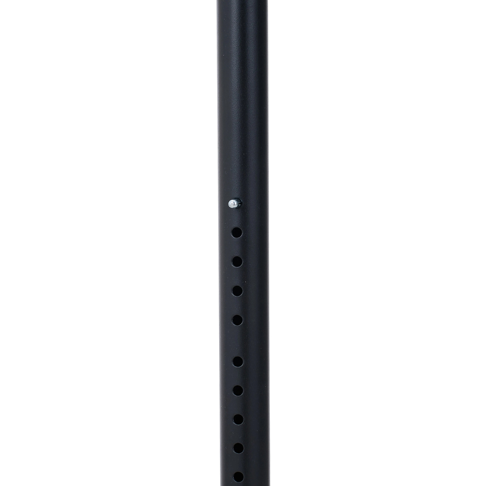 Living and Home Black Adjustable Floor-to-Ceiling Coat Stand with 8 Hooks Image 6