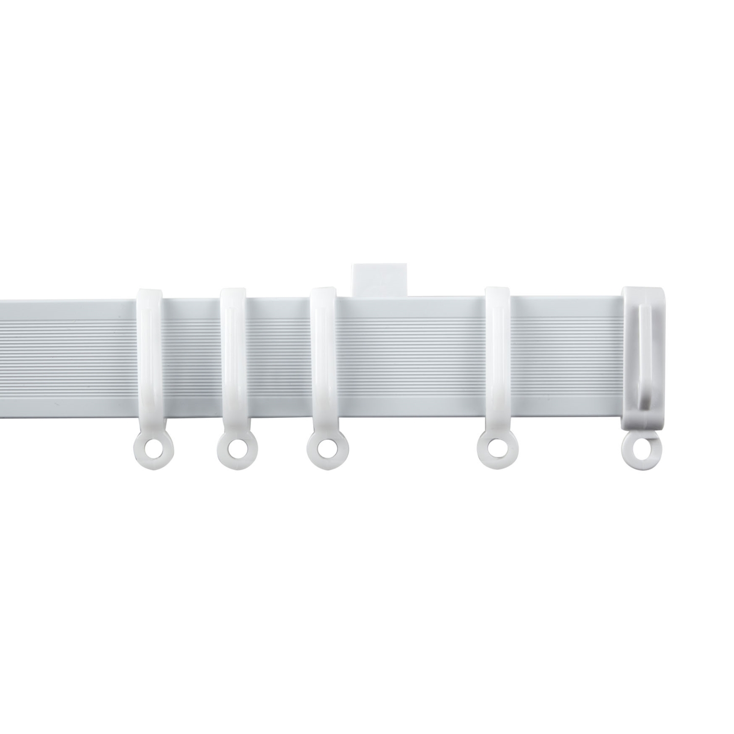 Simply 360cm White PVC Curtain Track Image