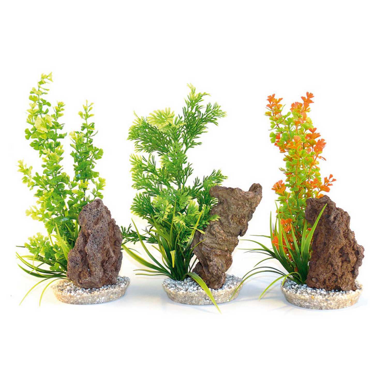 Sydeco Aquaplant with Rock Image