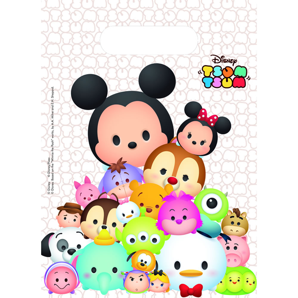 Disney Tsum Tsum Party Bags 6pk Image