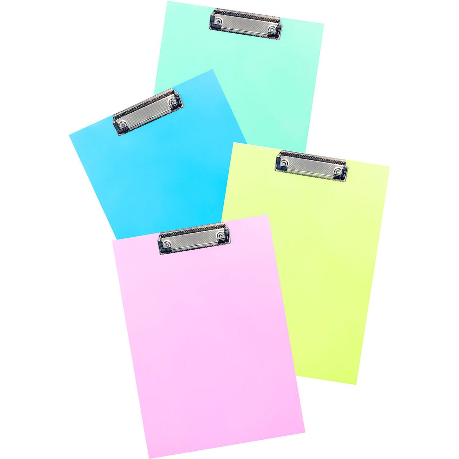 Single A4 Pastel Clip Board in Assorted styles Image 1