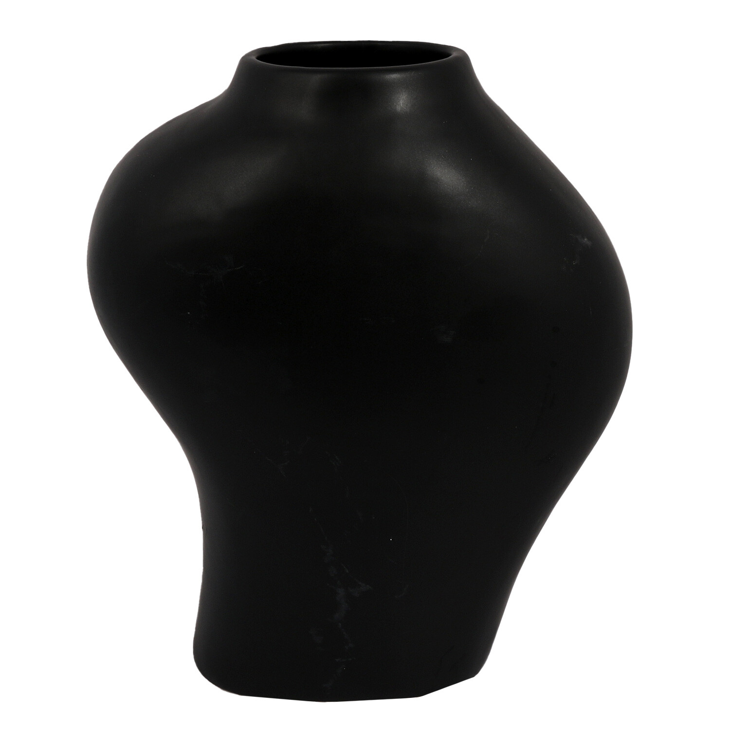 Eleanora Abstract Vase - Black Image
