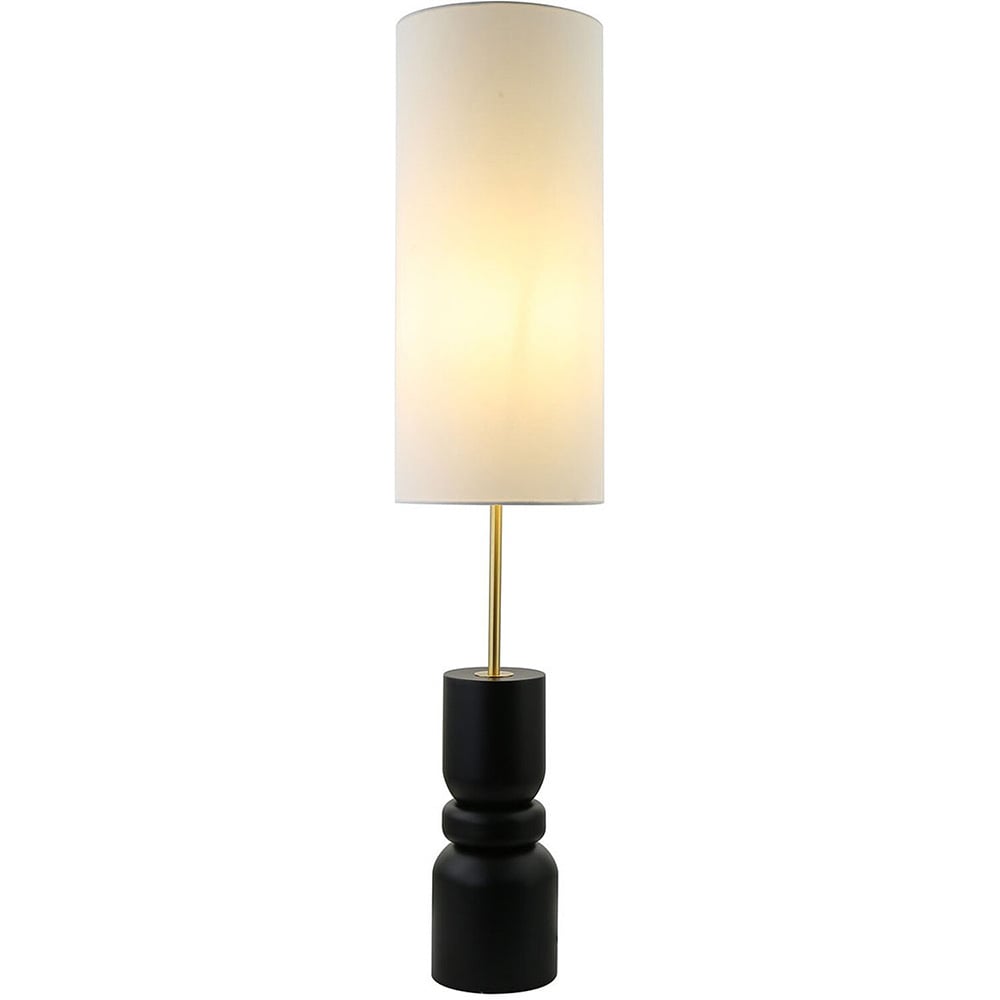 Ramona Floor Lamp - Black and Gold Image 3