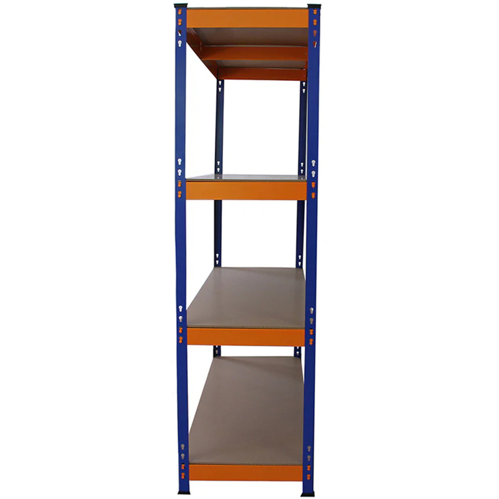 Monster Shop S-Rax Blue and Orange Metal Racking Units 180 x 150 x 50cm 3 Pack Image 4