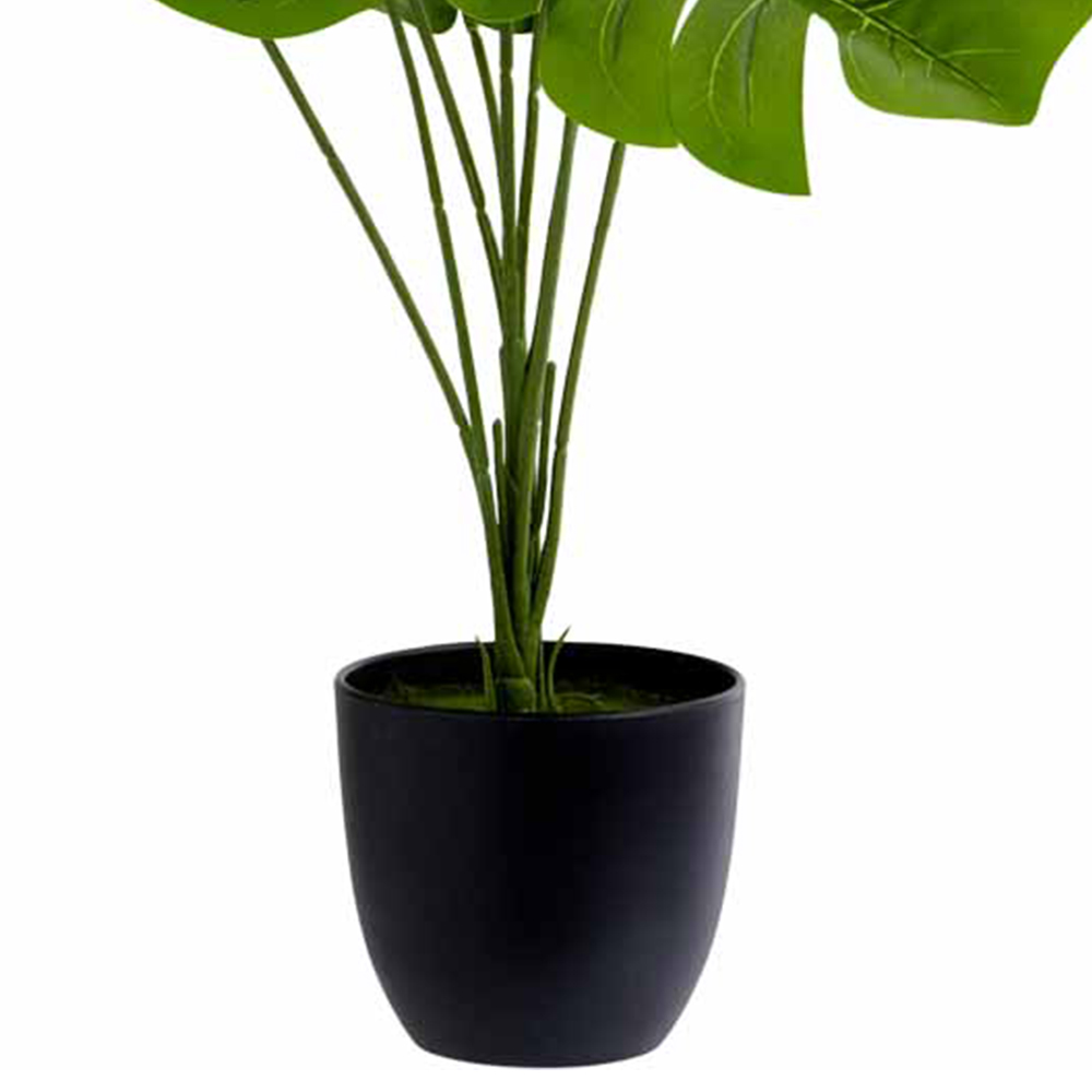 Wilko Cheese Plant In Pot Artificial Plant Image 3