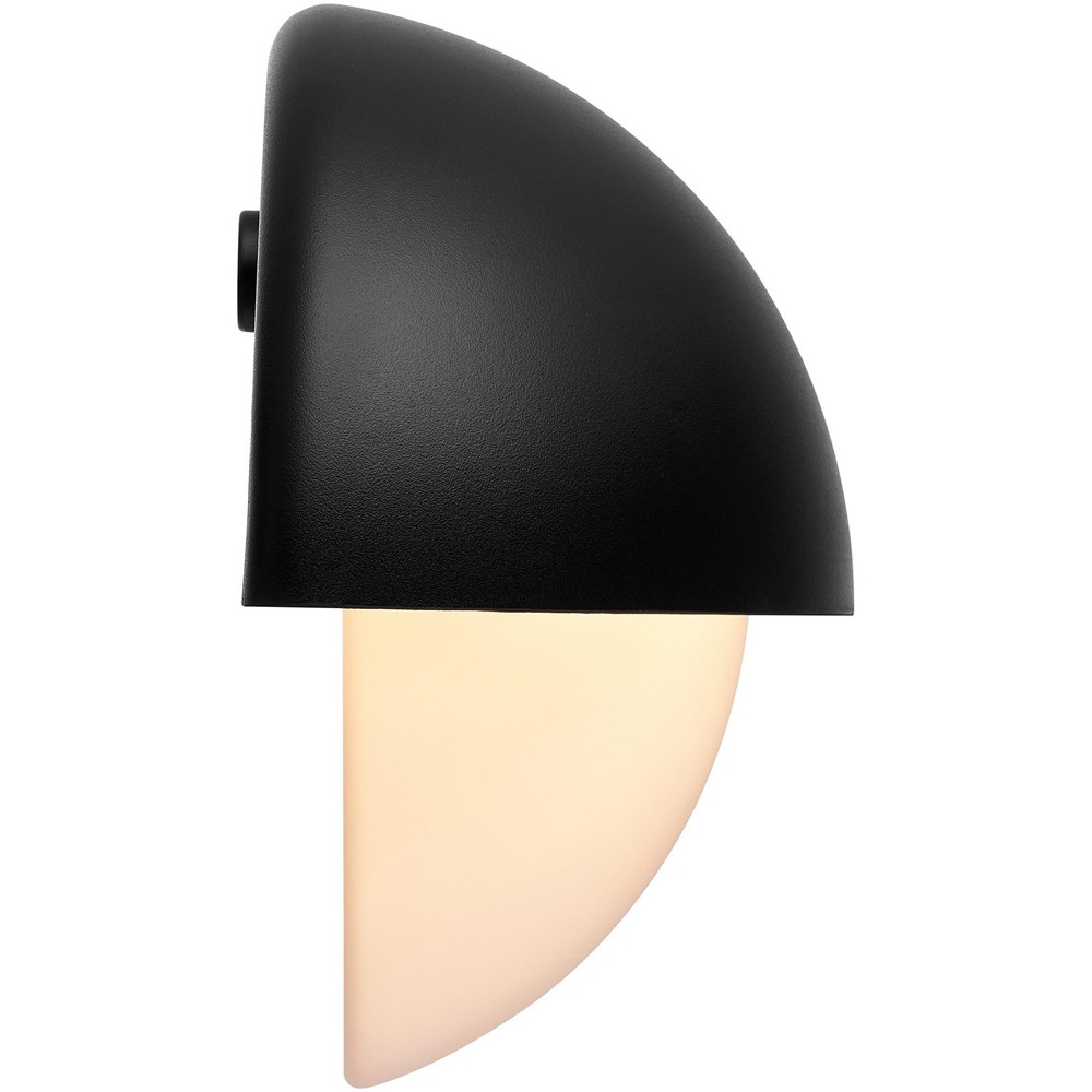 Nordlux Scorpius Maxi Black Round Wall Light Image 5