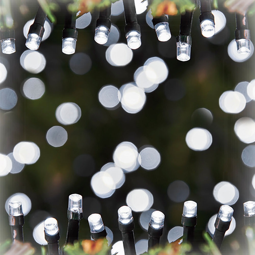 noel LED Icicle Lights - Ice White / 1000 Image 1