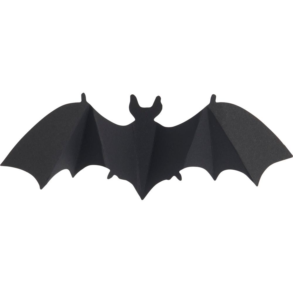 Wilko Halloween Paper Bat Decorations 12 Pack Wilko