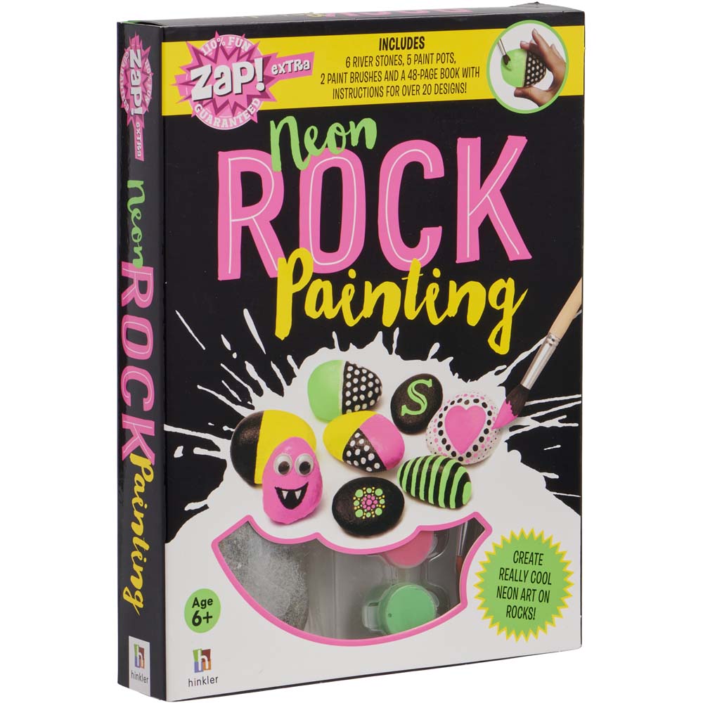 Curious Universe Neon Rock Painting Kit Image 1