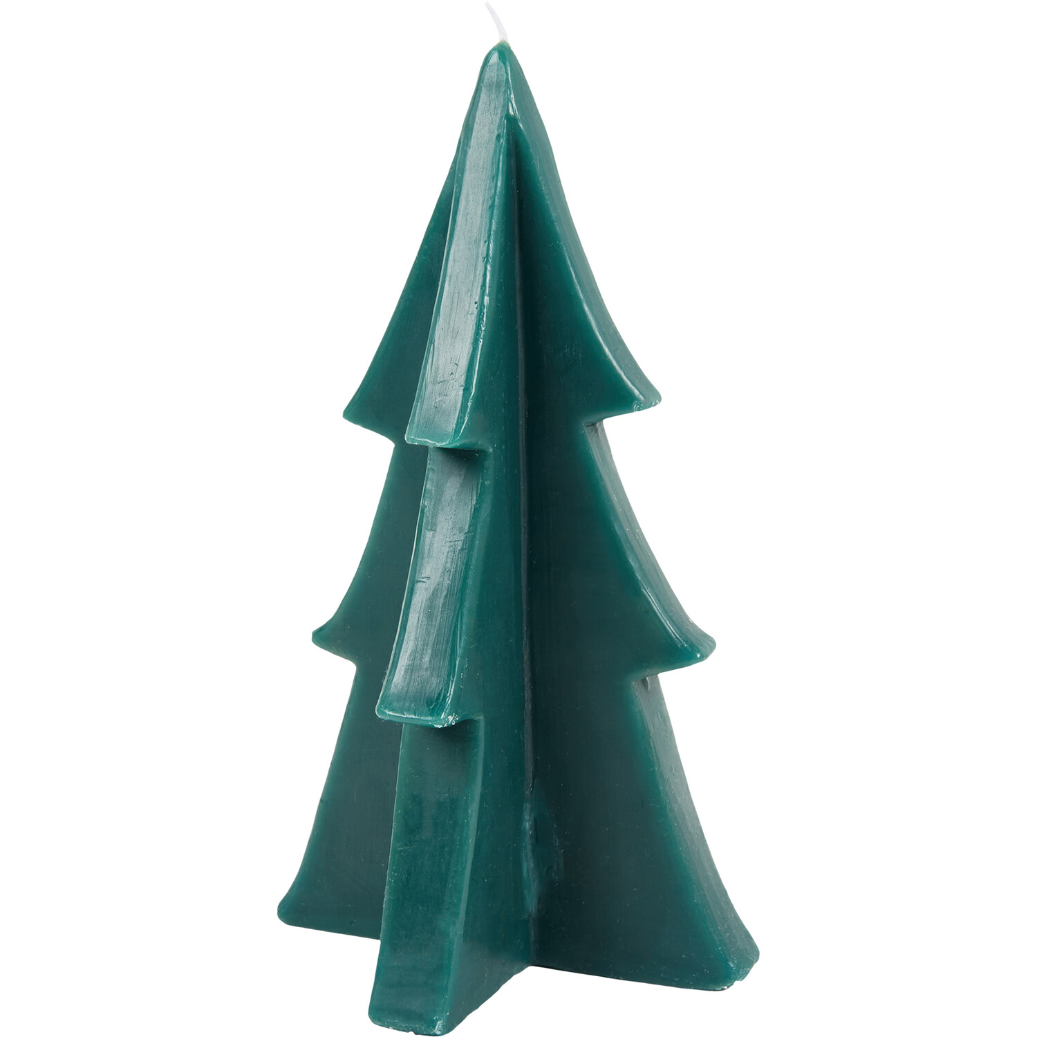 Nordic Tree Christmas Candle - Green Image 1