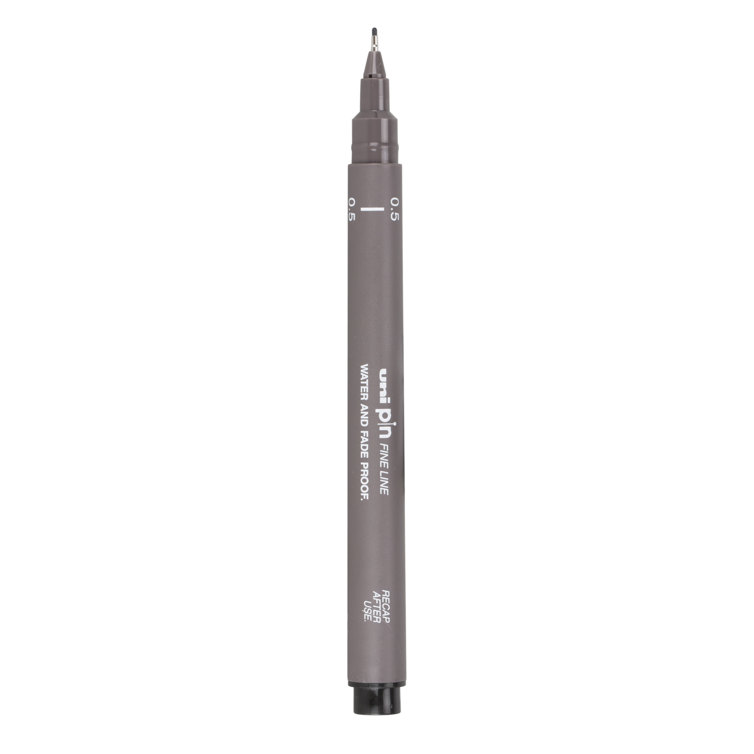 Uni-ball 0.5mm Dark Grey Pin Fine Liner Drawing Pen Image 2