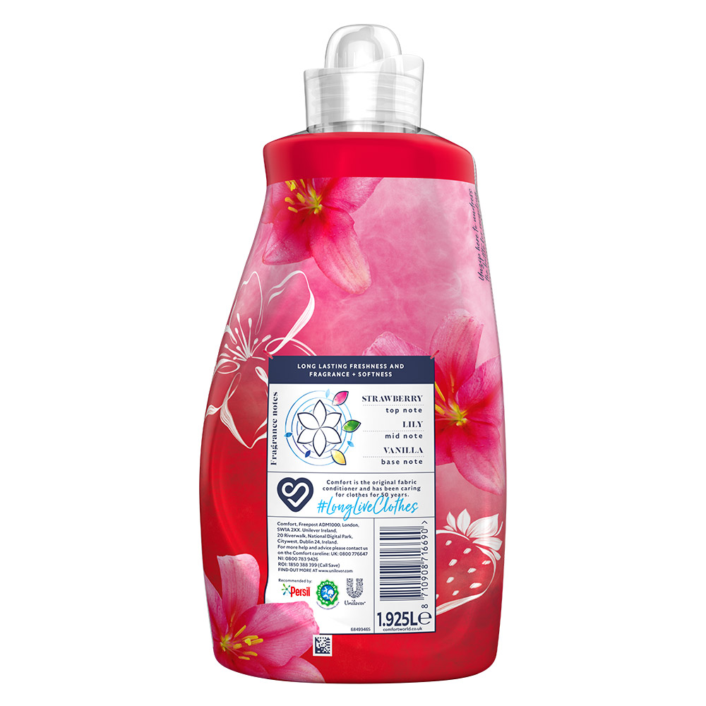 Comfort Creations Strawberry Fabric Conditioner 55 Washes 1.925L Image 3