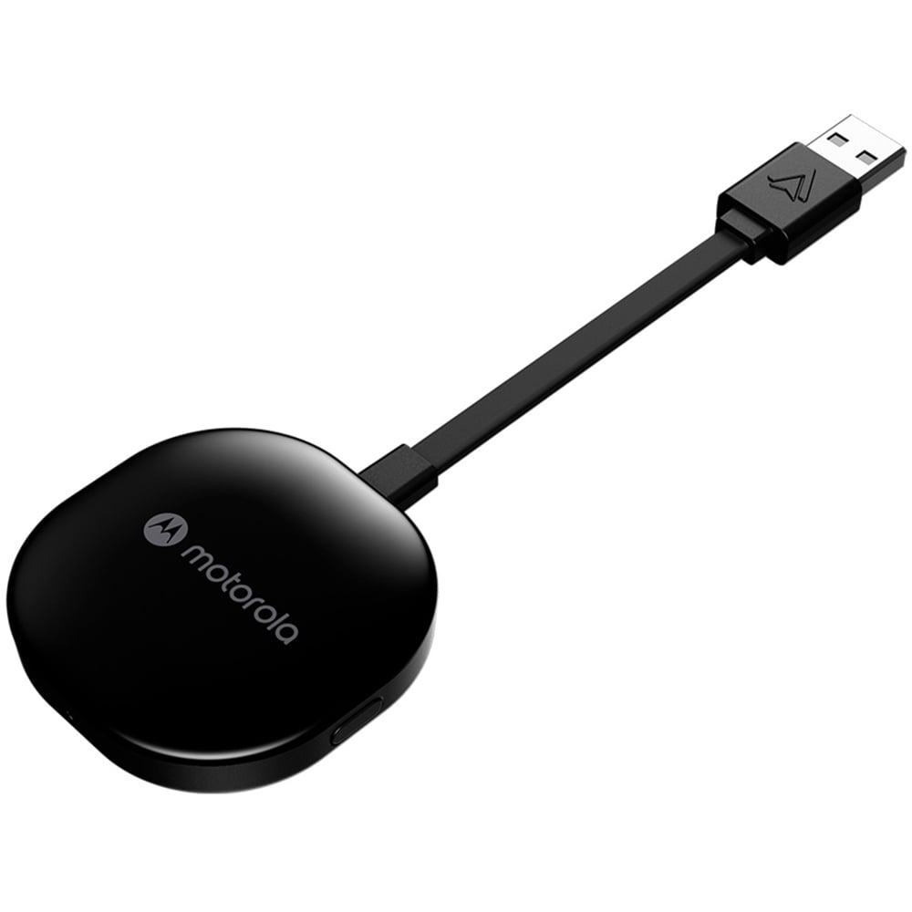 Motorola MA1 Black Wireless Android Auto Car Adapter Image 4