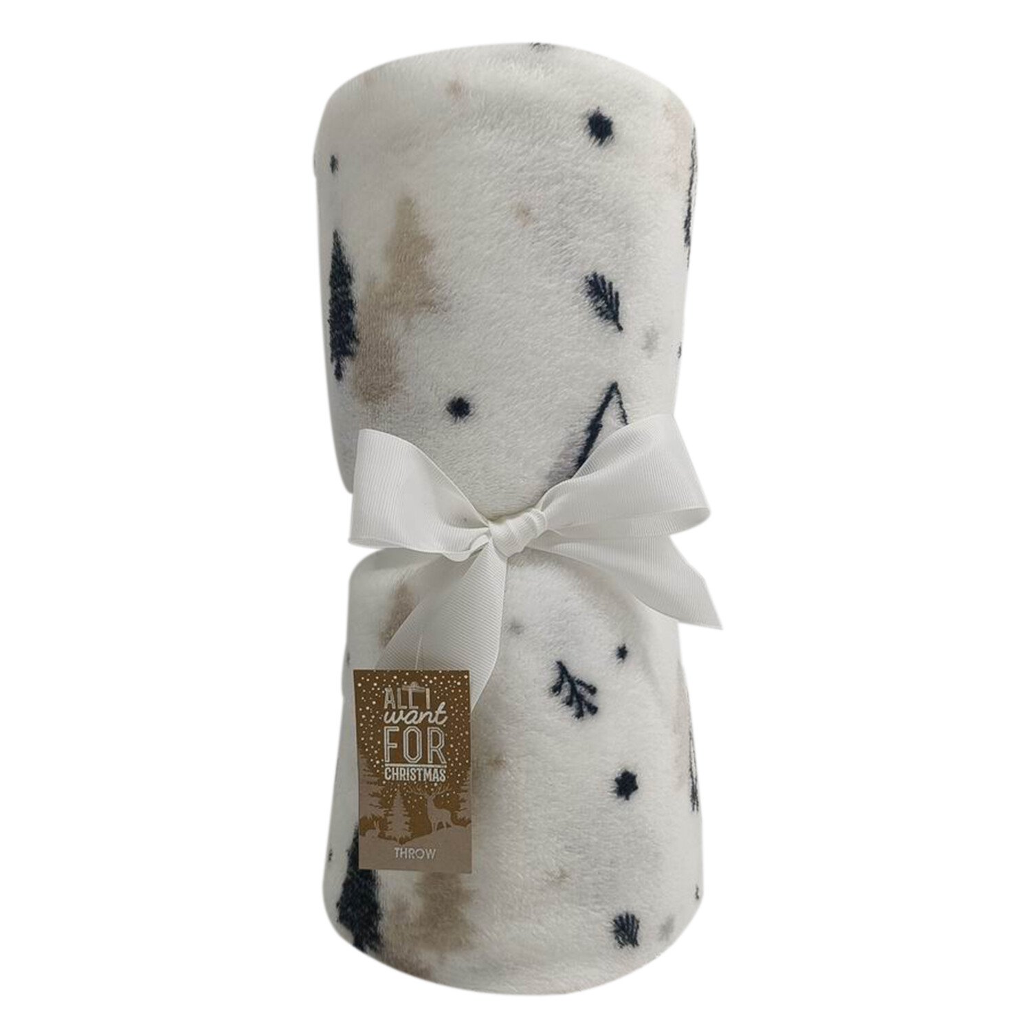 Winter Forest Fleece Throw Image 1