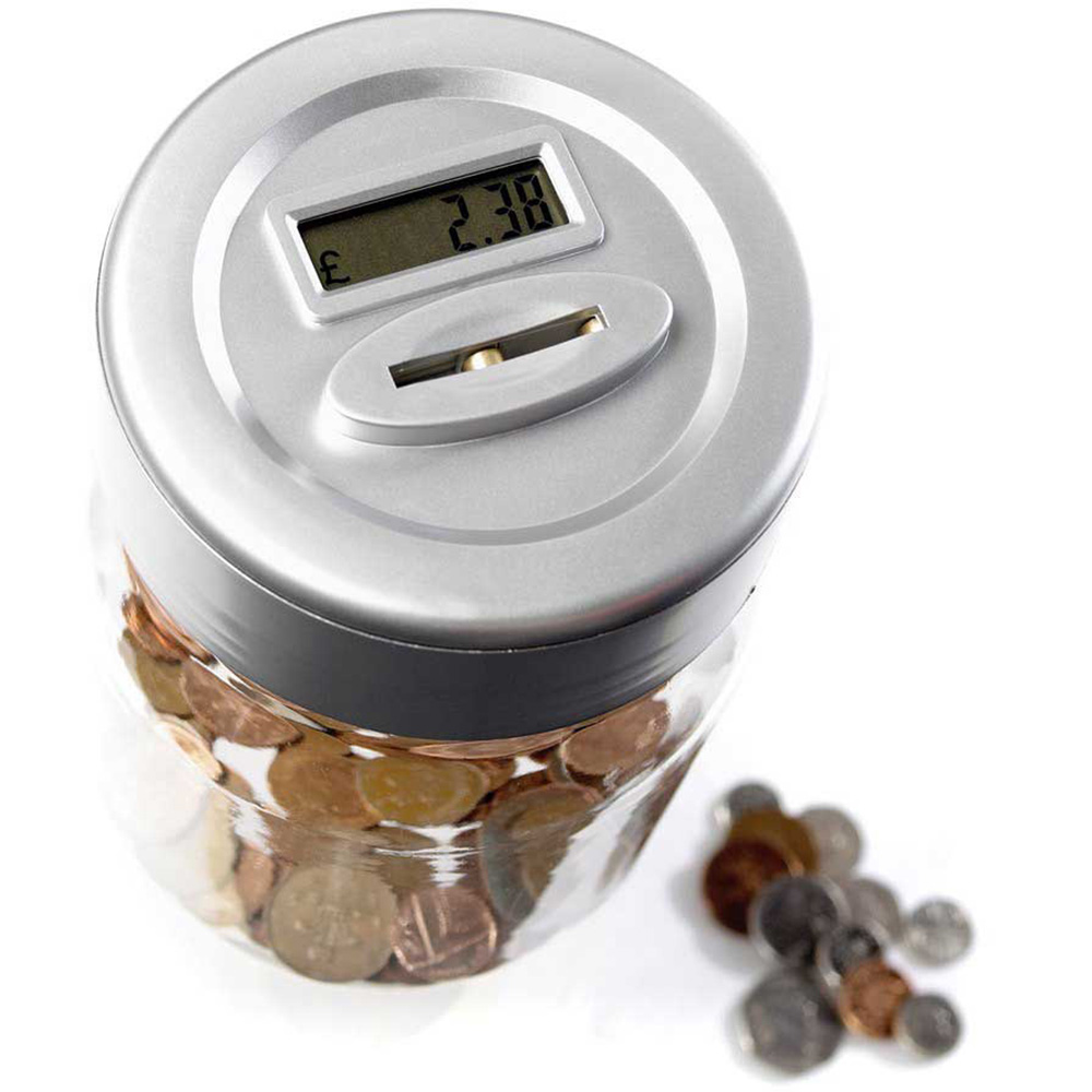 #winning Super Size Coin Counting Jar Image 2