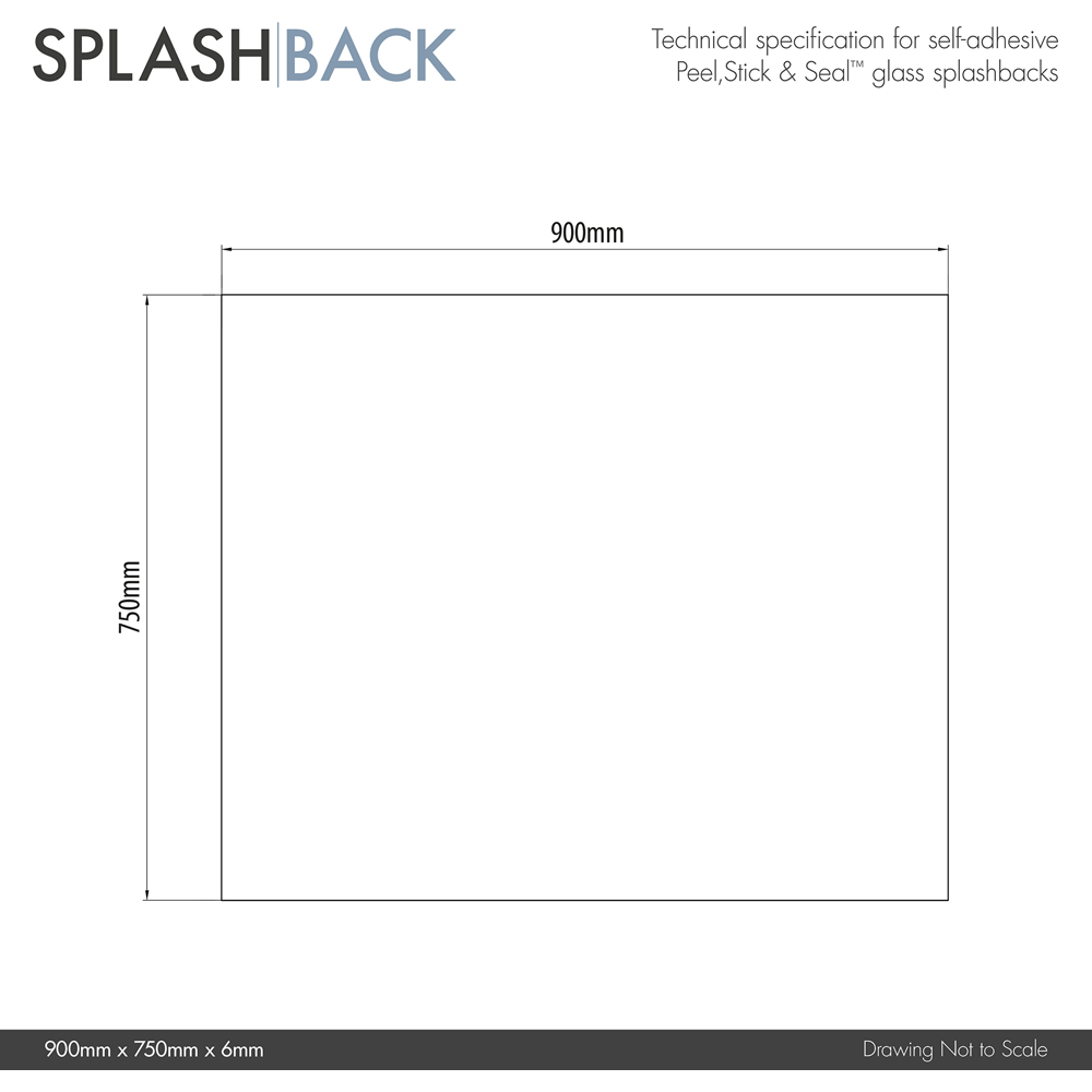 Sage Green Glass Kitchen Splashback 900 x 750 x 6mm Image 6