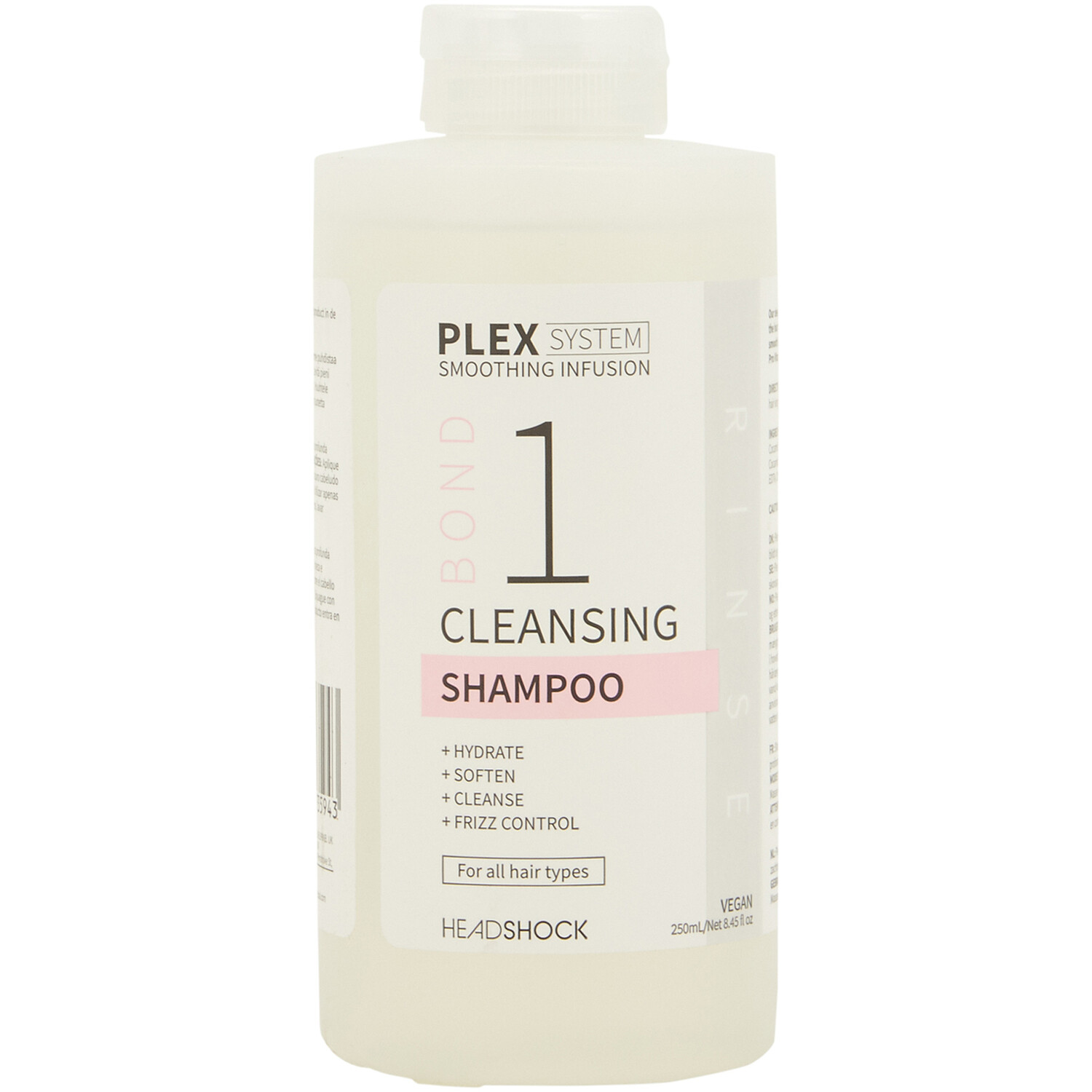 Headshock PlexSystem Bond 1 Cleansing Shampoo - White Image 1