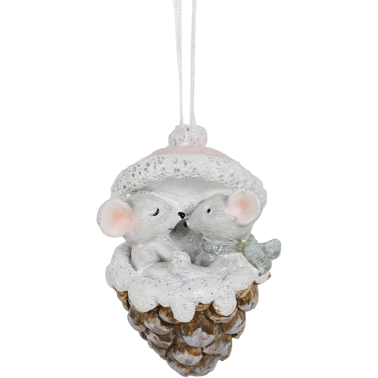 Cosy Mice Hanging Decoration Image 1