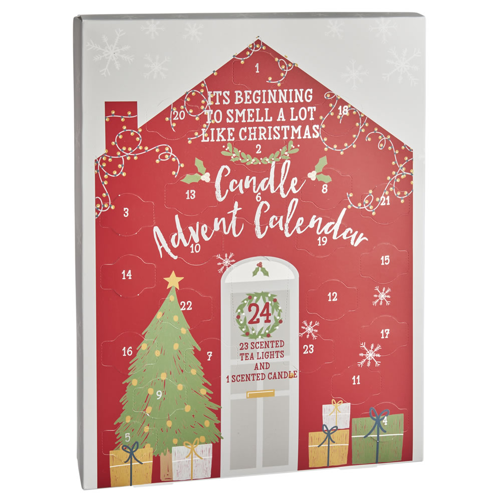 Wilko Candle Advent Calendar Image