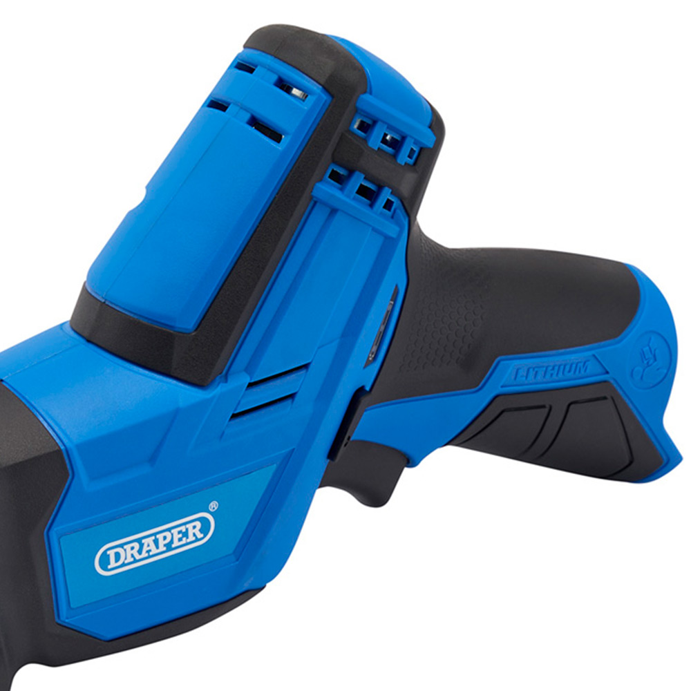 Draper 12V Cordless Reciprocating Saw Bare Unit Image 3