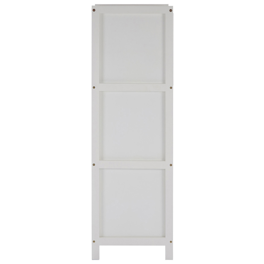 Premier Housewares 3 Drawer Rustic Bathroom Shelf Unit Image 3