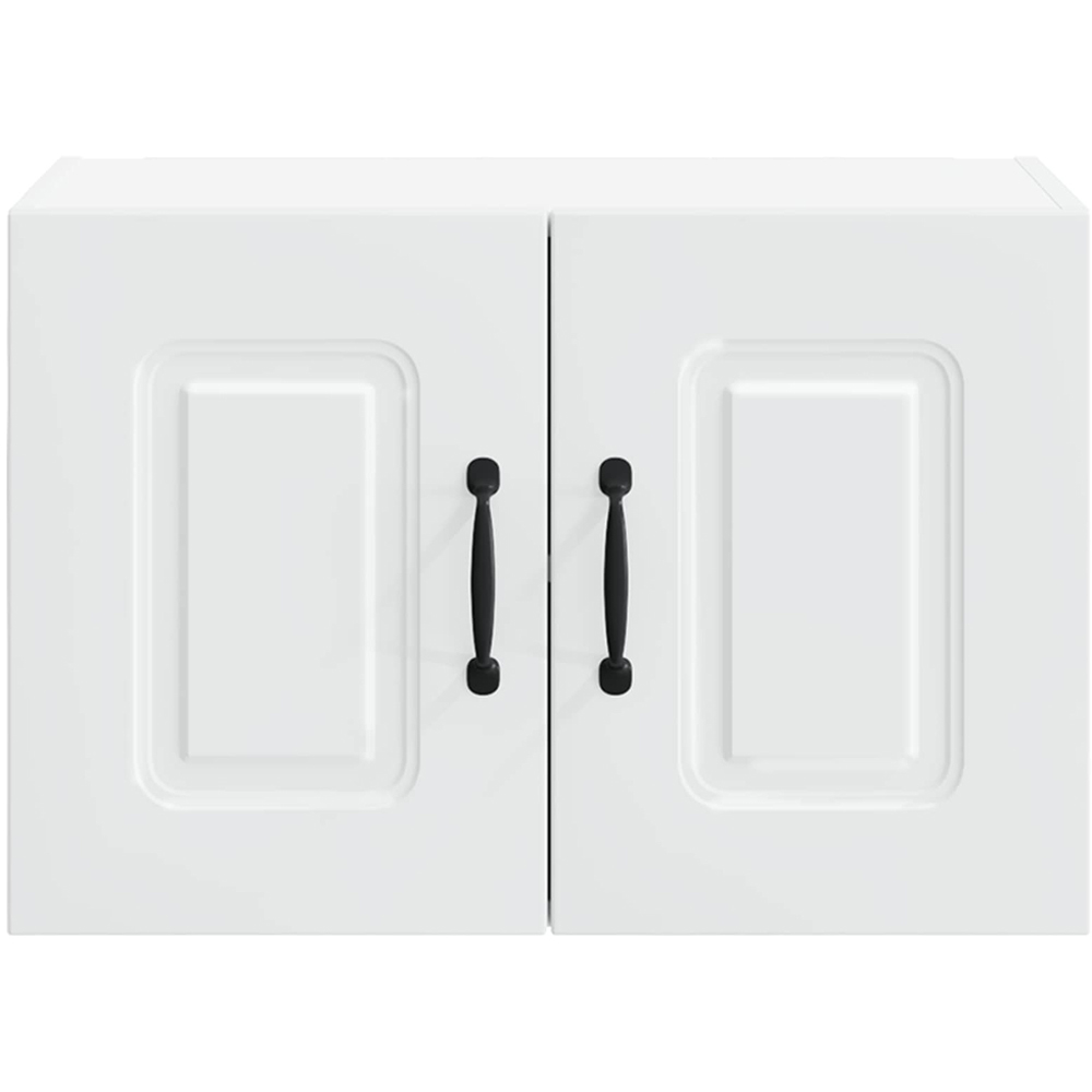 vidaXL Kalmar 2 Door White Wall Mounted Kitchen Cabinet Set of 2 Image 5