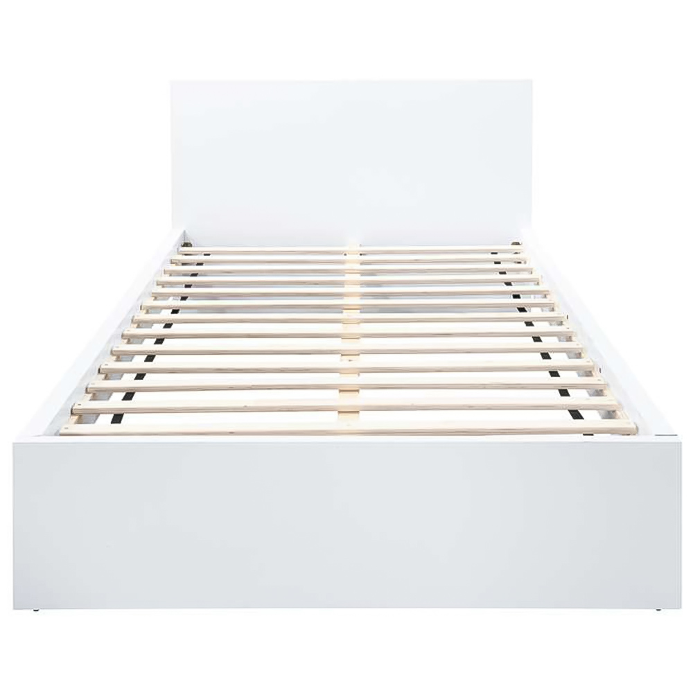 Oslo King Size White Bed Image 3