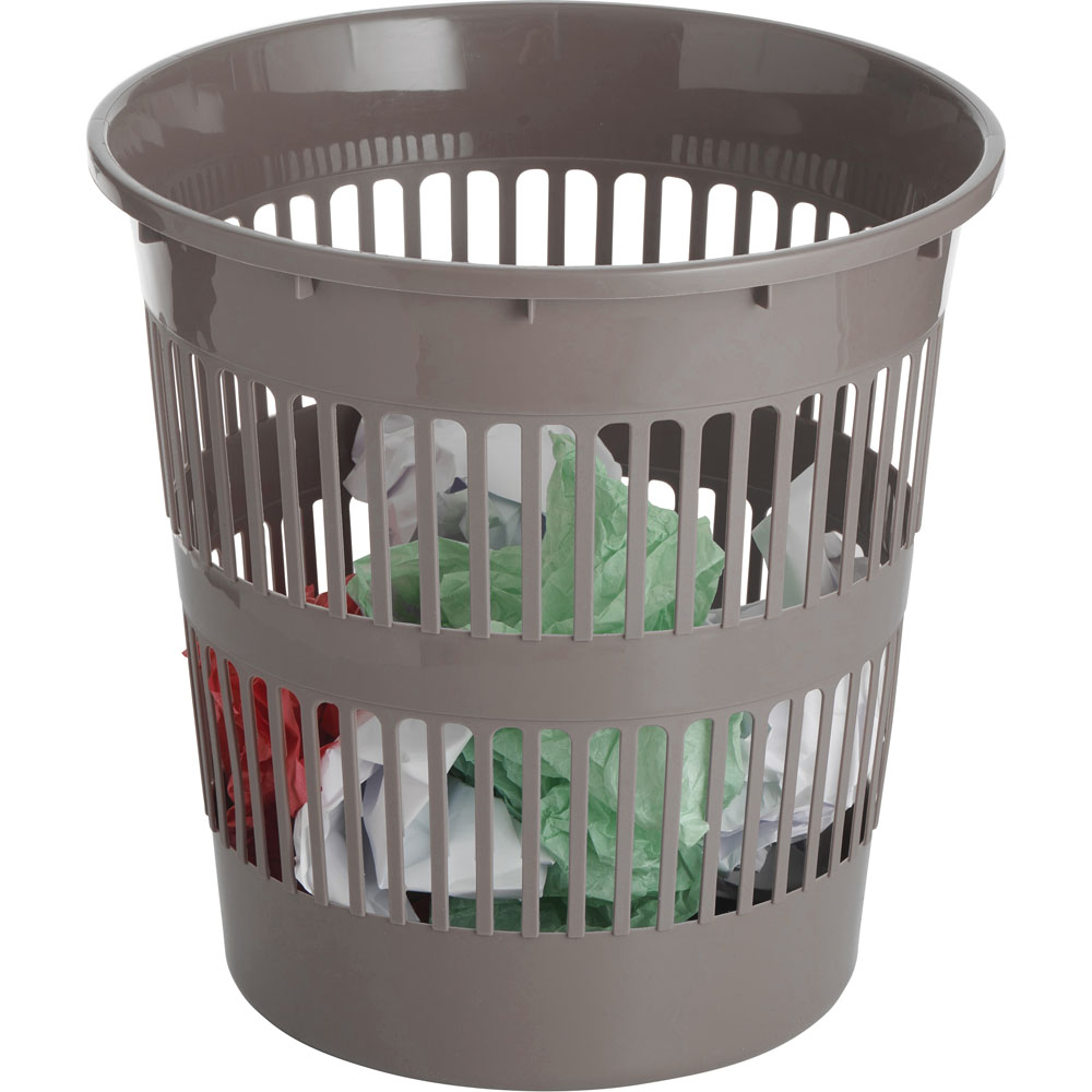 Wilko Mushroom Waste Paper Bin 12L Wilko