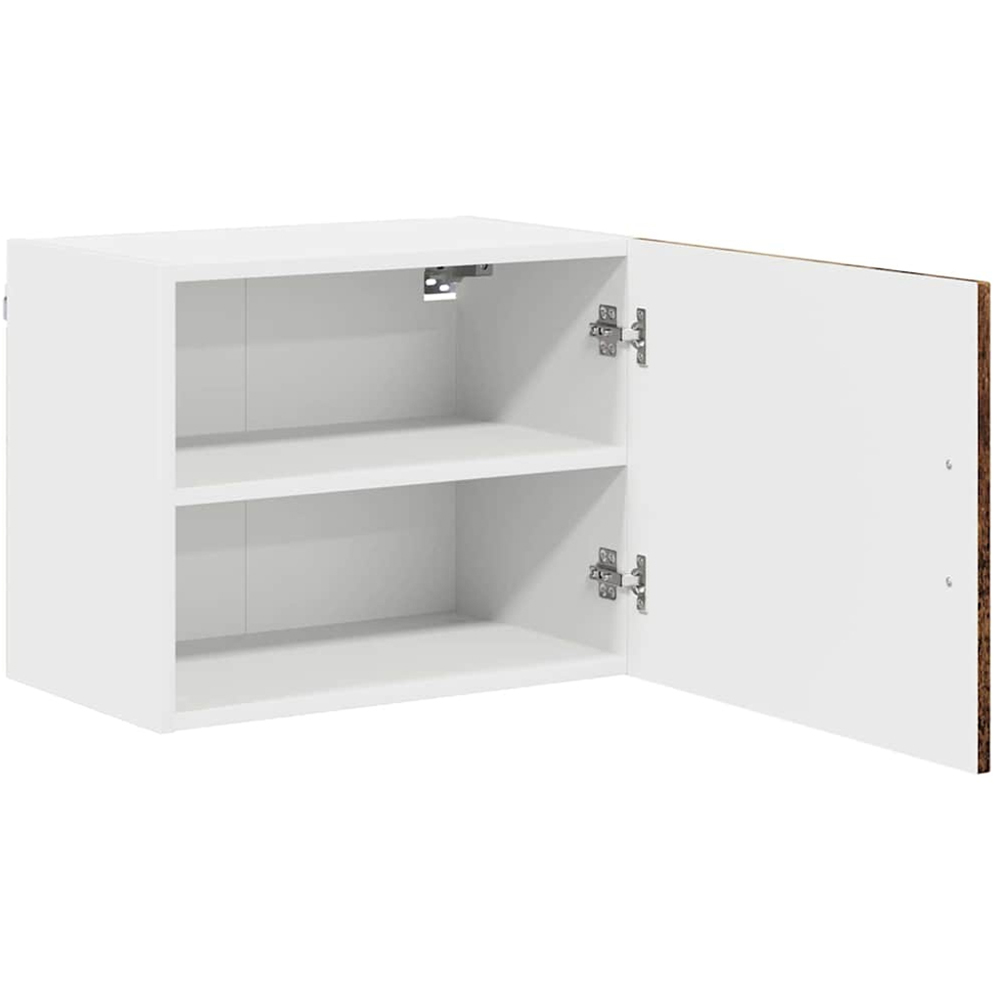 vidaXL Kalmar Single Door Old Wood Wall Mounted Wide Kitchen Cabinet Image 5