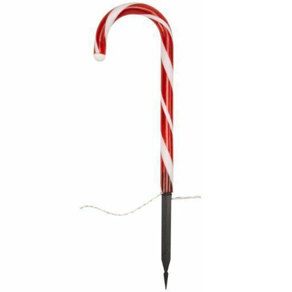 Marco Paul Candy Cane Stake Christmas Decoration 6 Pack Image 3