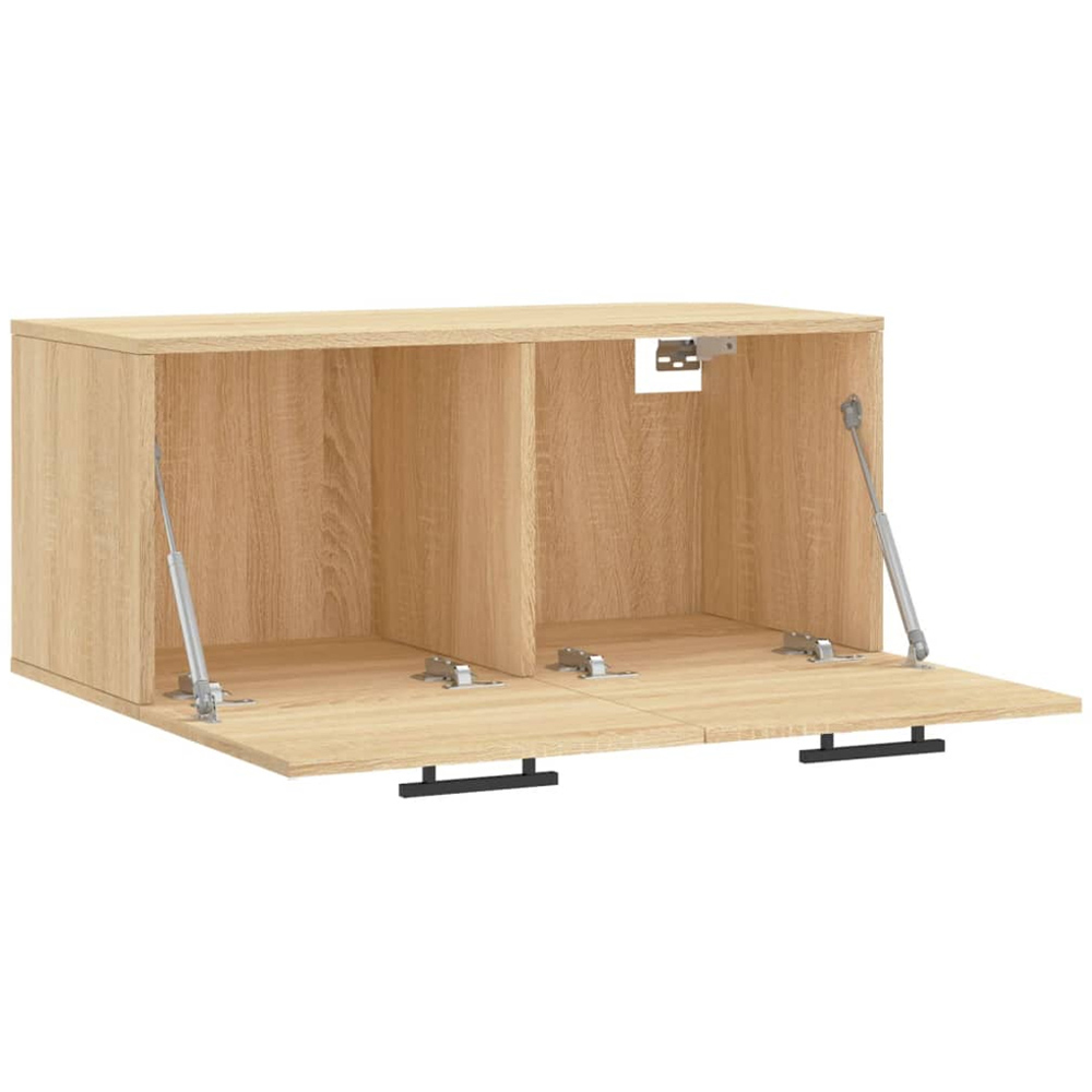 vidaXL 2 Door Sonoma Oak Wall Cabinet Image 6