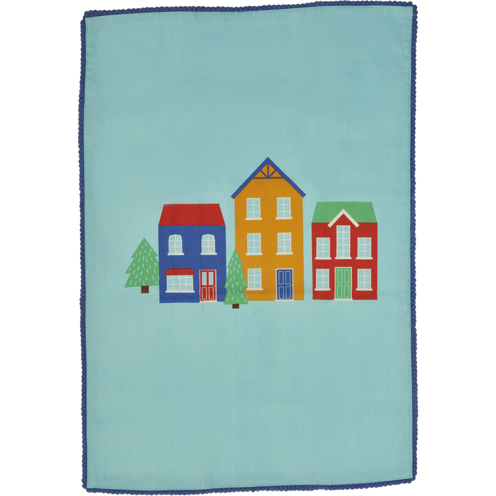 Wilko Festive House Tea Towel 3 Pack Image 4