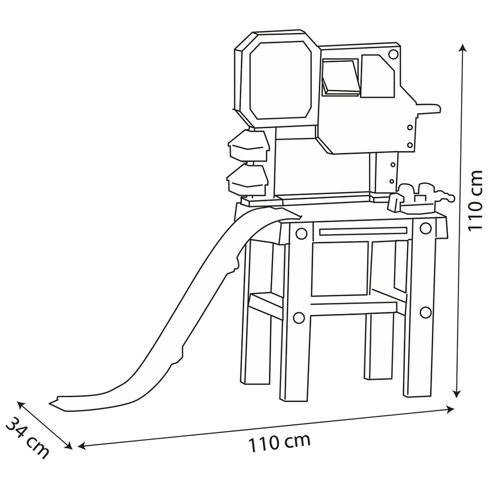 Smoby Spiderman Bricolo Handyman Workbench Playset Image 9