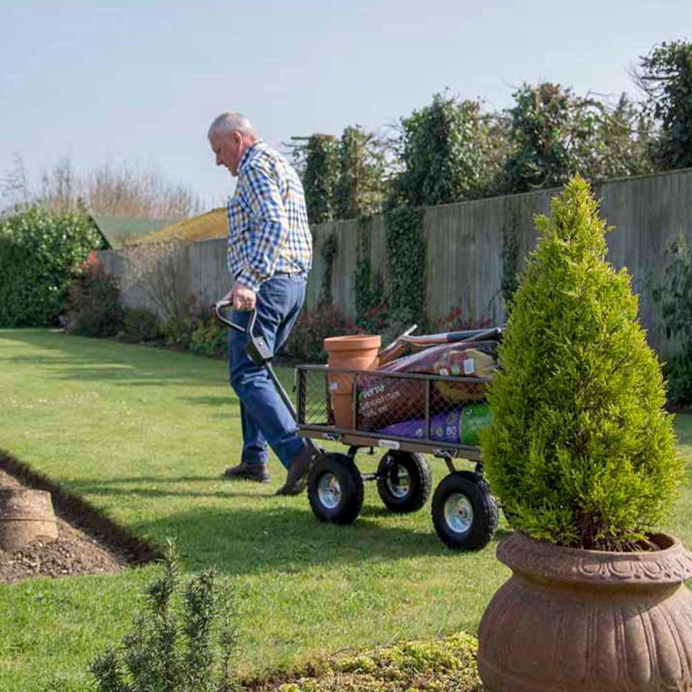 Handy THGT Garden 200KG Trolley Image 2