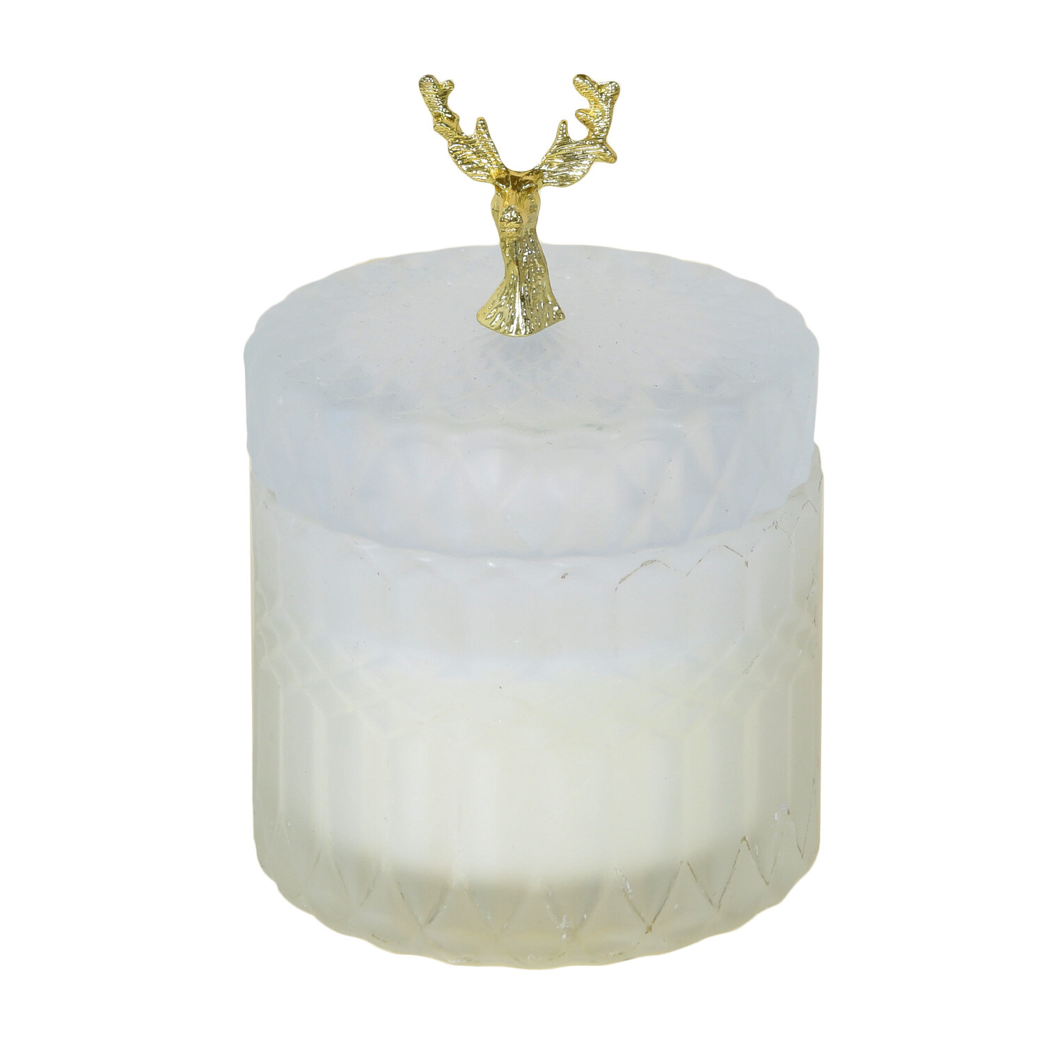 Frosted Reindeer Candle Image 1