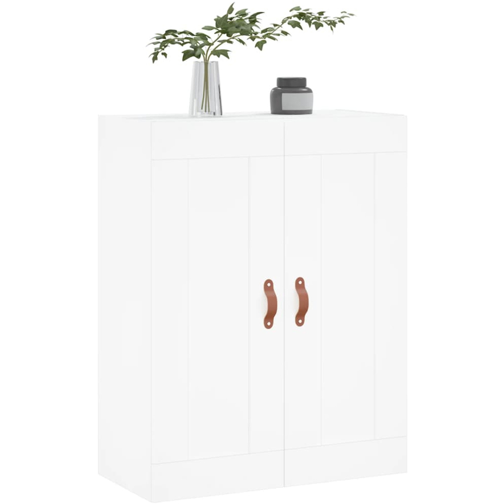 vidaXL 2 Door White Wall Mounted Cabinet Image 5